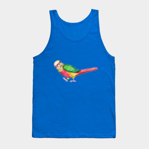 Very cute pineapple conure Tank Top by Bwiselizzy